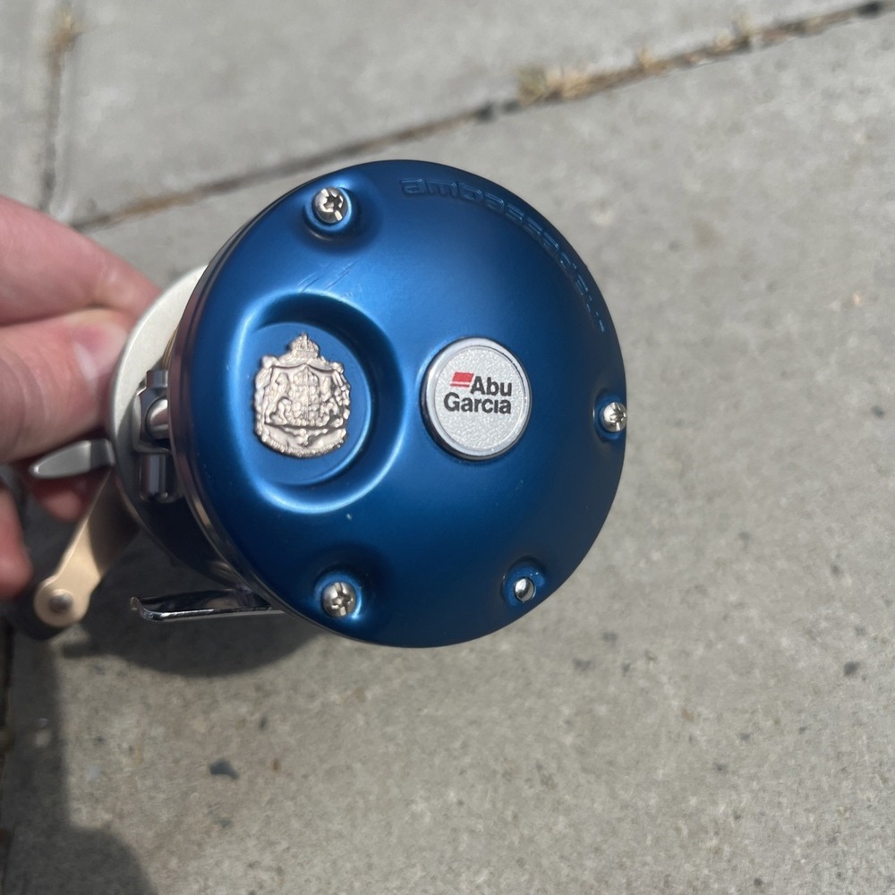 Abu Garcia 6600 C4 Ambassedeur R/H Bait Casting Reel 6.3:1 Ratio READ